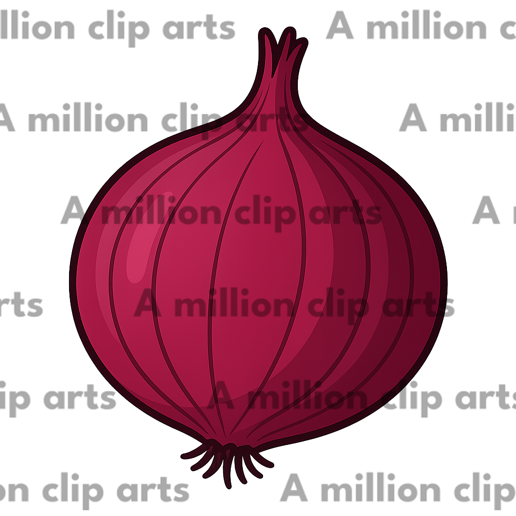 Red Onion clipart