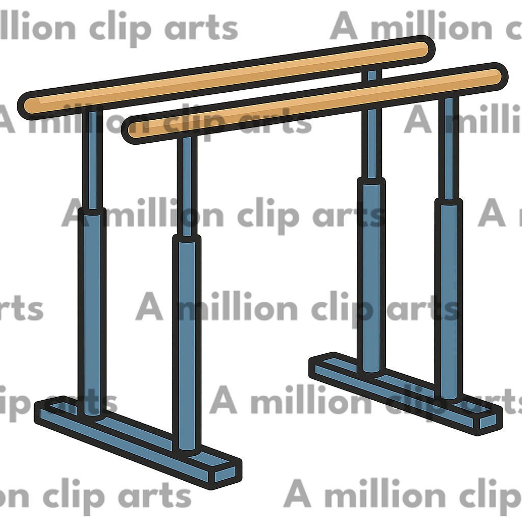 Parallel Bars clipart