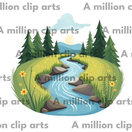 Nature Scene clipart