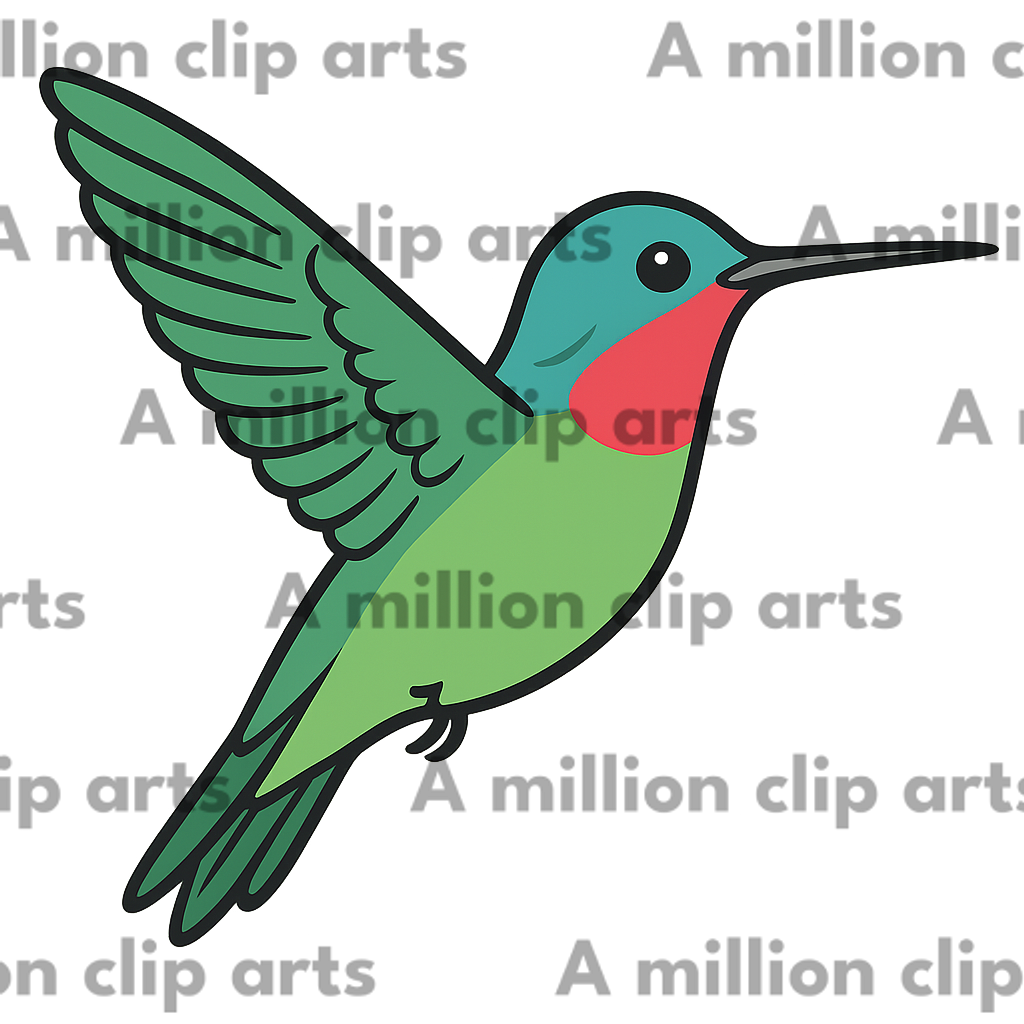 Hummingbird Art clipart