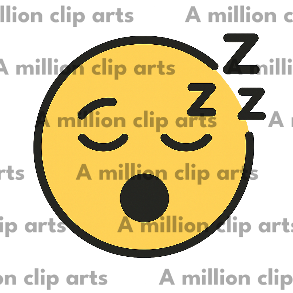 Sleeping Face clipart