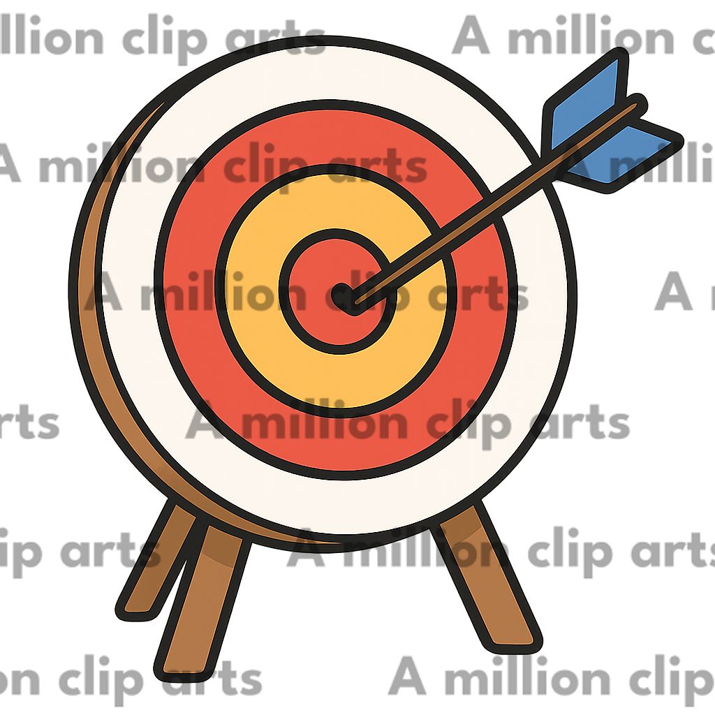 Target Arrow clipart