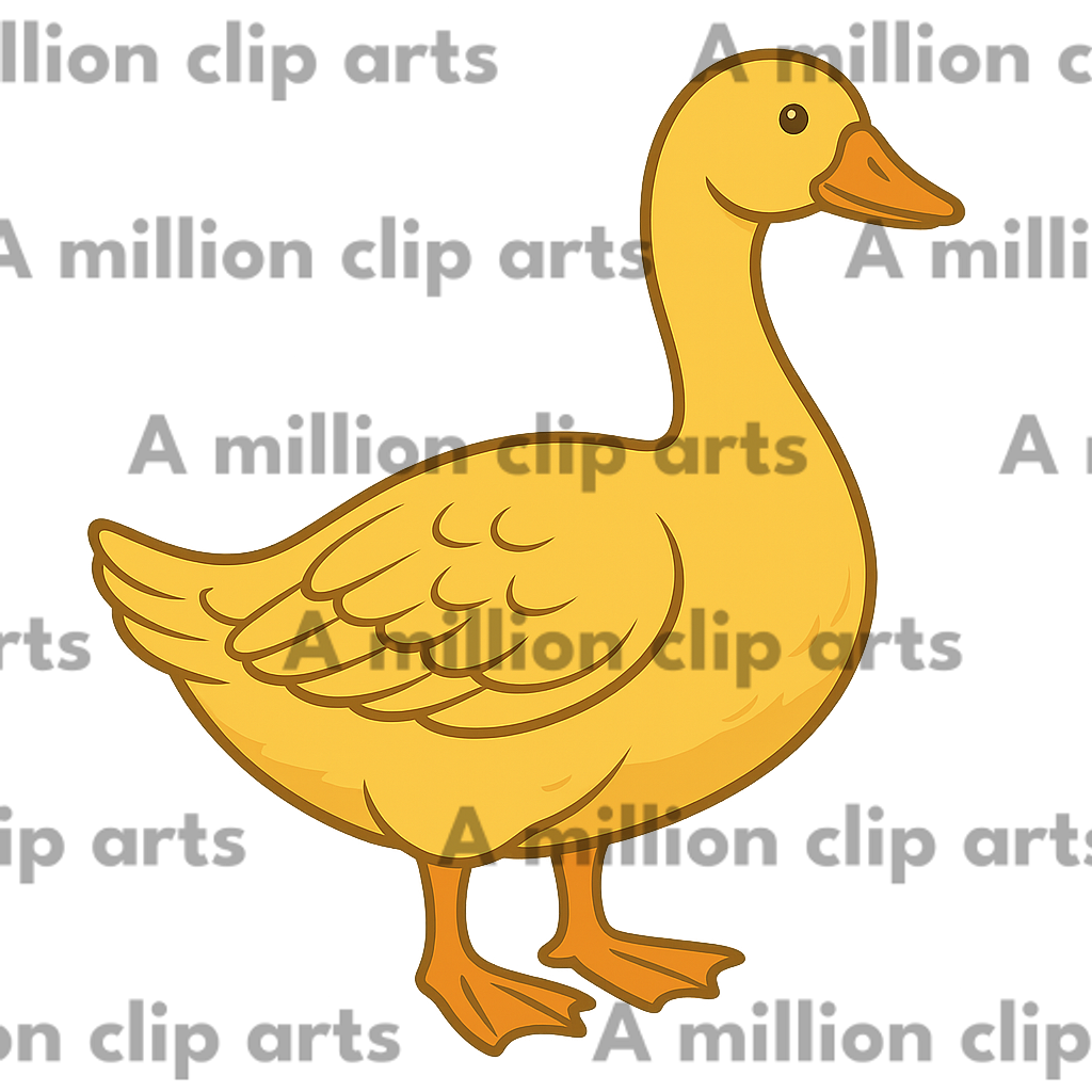Cartoon Duck clipart
