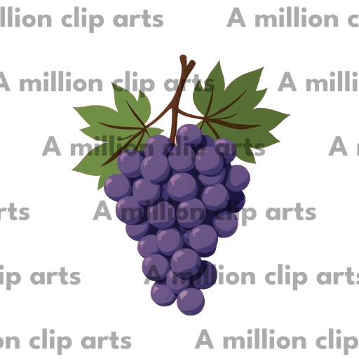 Grapes Cluster clipart