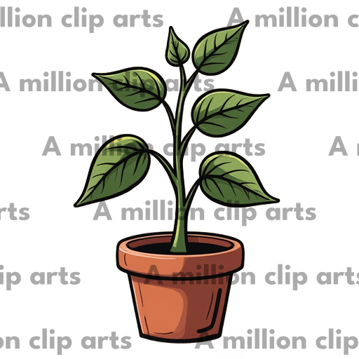 Potted Plant clipart