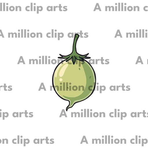 Green Tomato clipart