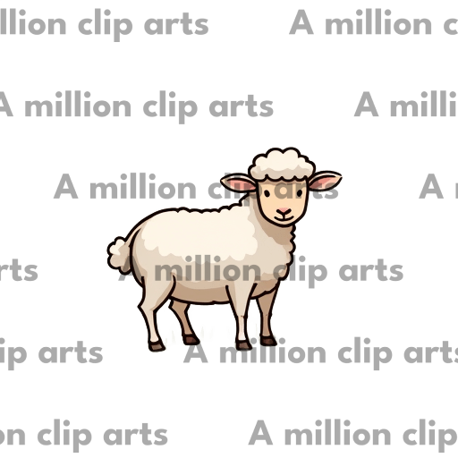 Cartoon Sheep clipart