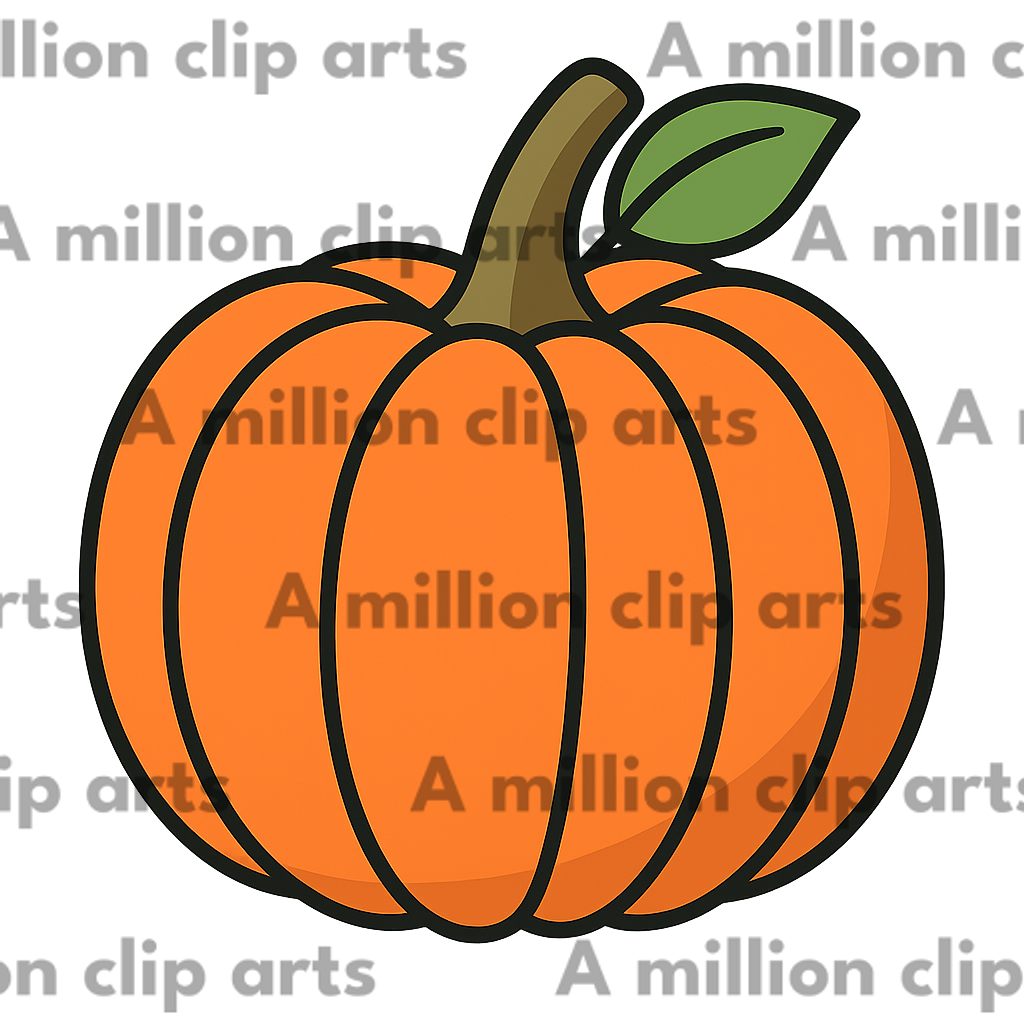 Orange Pumpkin clipart